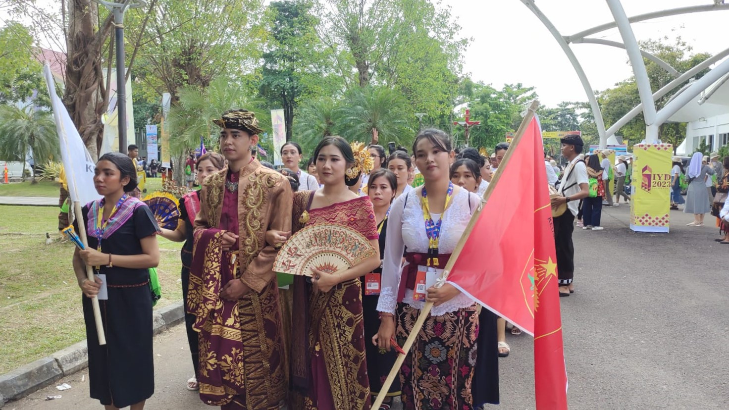 berita katolik, catholic, katolik IYD2023, Katolik, katolik indonesia, kisah inspiratif, Komunio Juni 2023, katekese, komsos kapal, palembang, komisi kepemudaan, youth day, jakabaring sport city